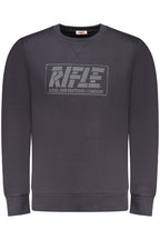 RIFLE HERREN-SWEATSHIRT MIT REISSVERSCHLUSS BLAU