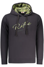 RIFLE Herren-Sweatshirt mit Reißverschluss, blau