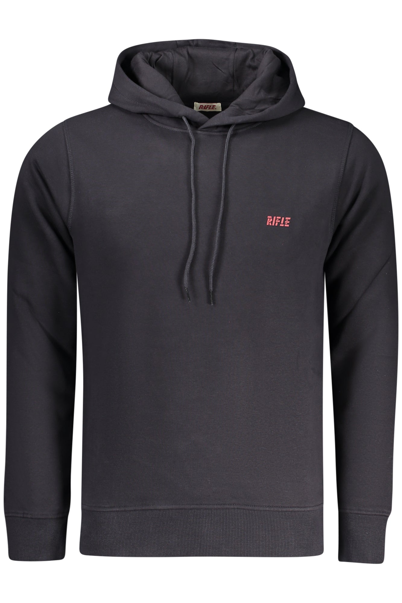 RIFLE Sweatshirt Herren mit Reißverschluss – Weißer Kapuzenpullover für Herbst/Winter Blau
