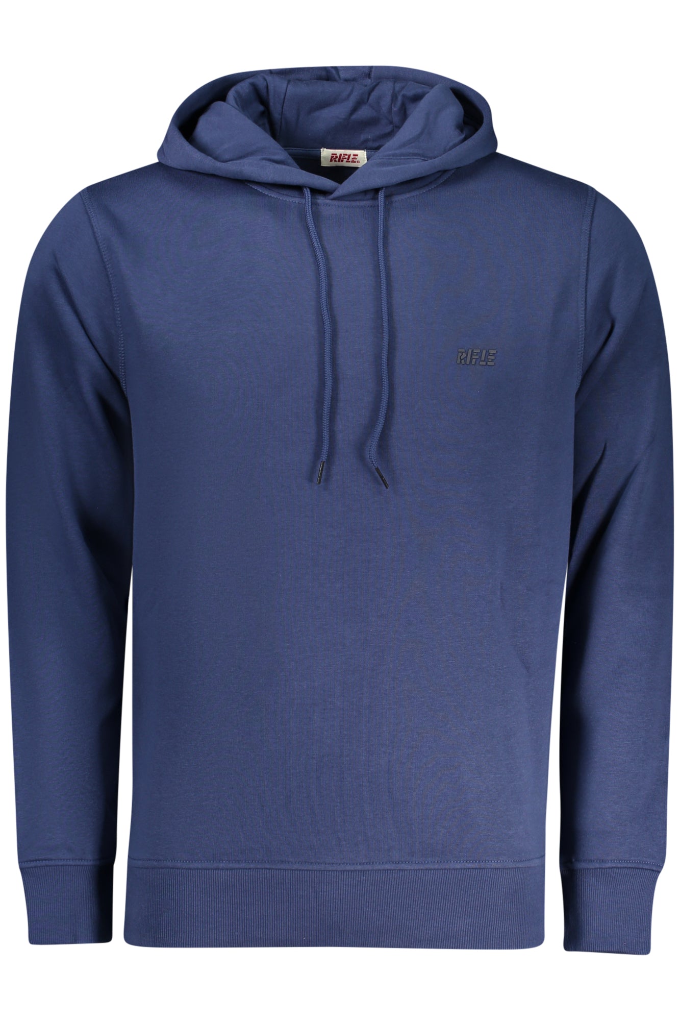 Men's Rifled Sweatshirt with Zipper, Blue Main image