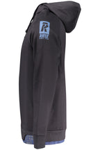 RIFLE Herren-Sweatshirt mit Reißverschluss, blau