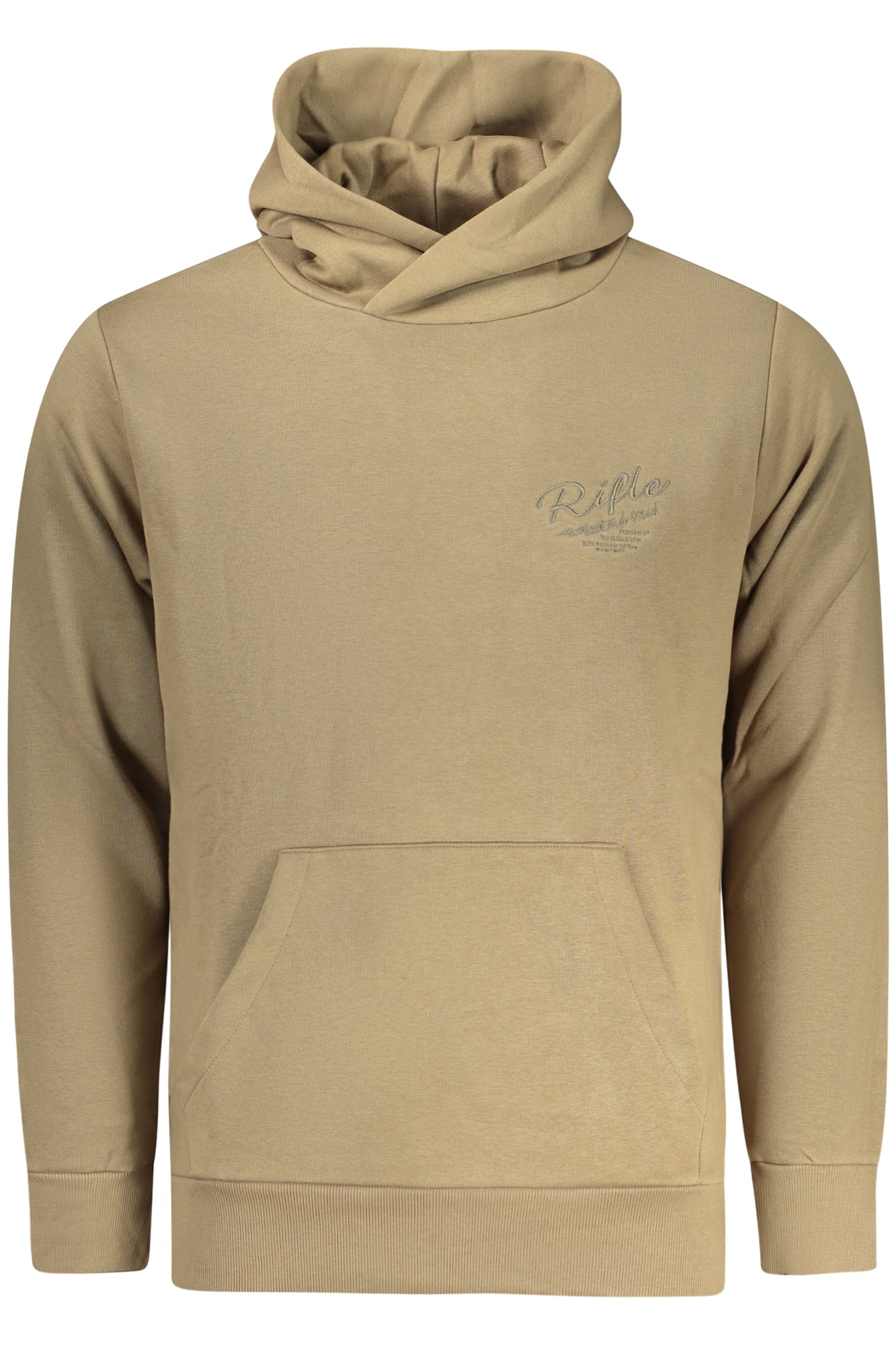 RIFLE Herren-Sweatshirt mit Reißverschluss, braun Braun