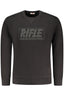 RIFLE HERREN SCHWARZES SWEATSHIRT MIT REISSVERSCHLUSS