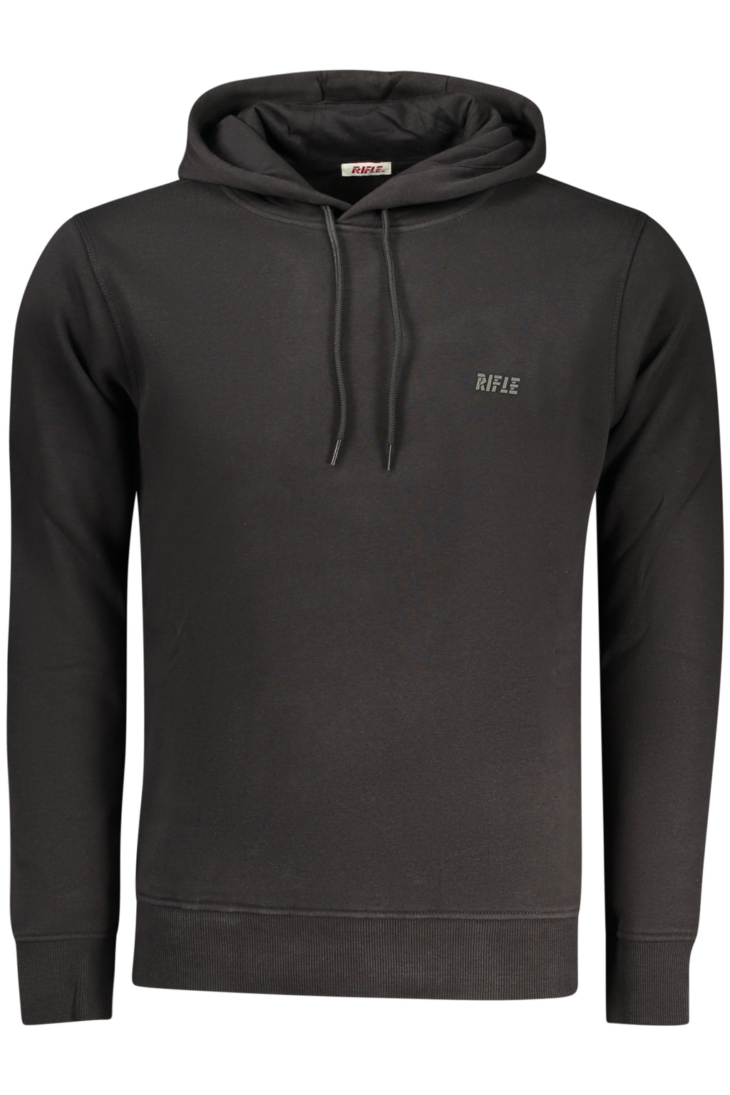 RIFLE HERREN SCHWARZES SWEATSHIRT MIT REISSVERSCHLUSS