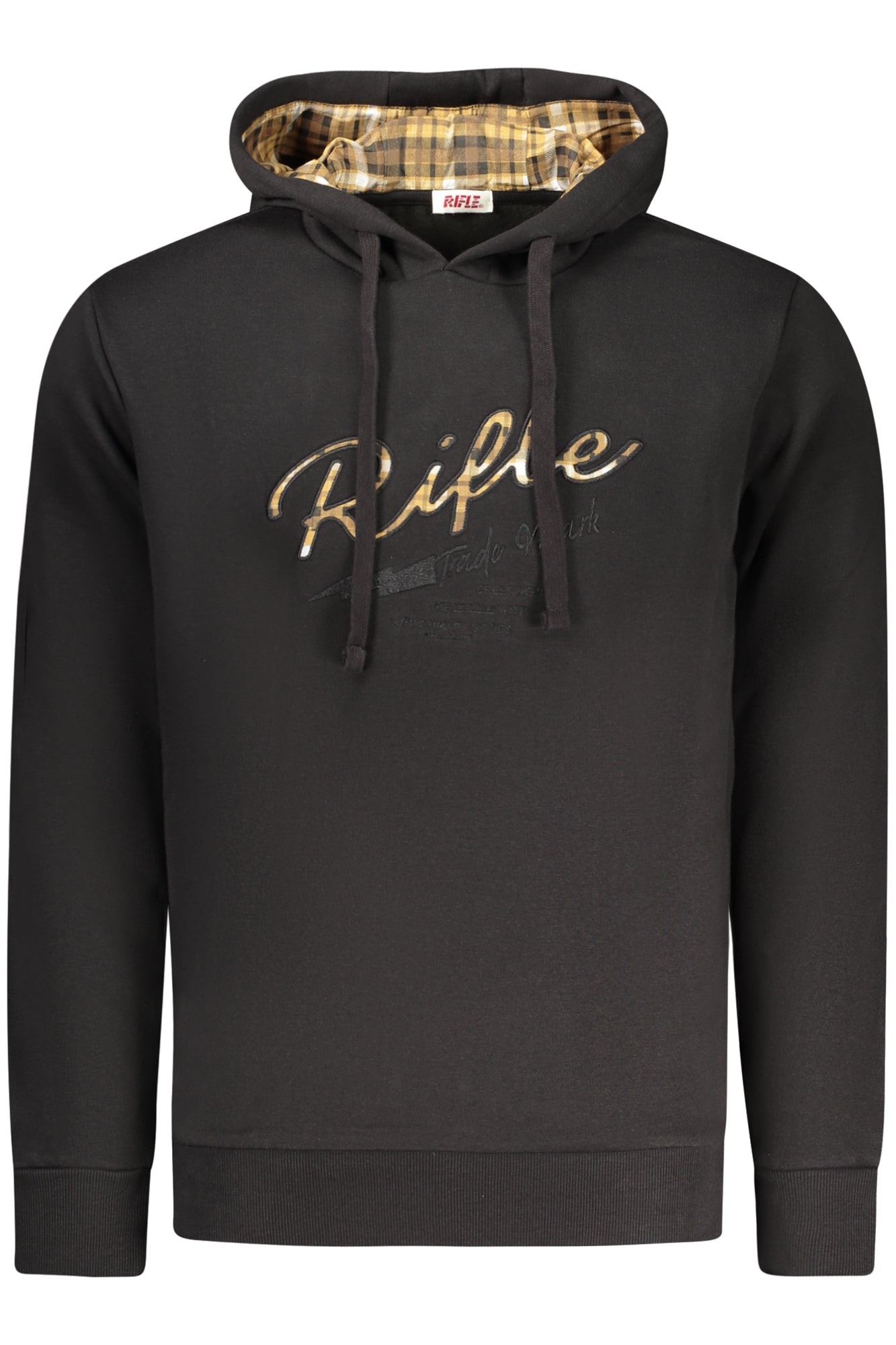 RIFLE HERREN SCHWARZES REISSVERSCHLUSS-SWEATSHIRT