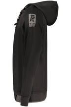 RIFLE HERREN SCHWARZES REISSVERSCHLUSS-SWEATSHIRT