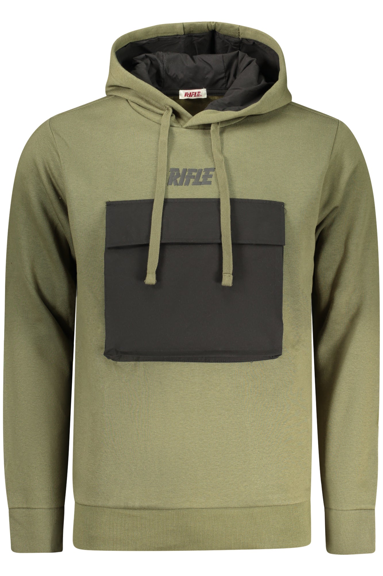 RIFLE Herren-Sweatshirt mit Reißverschluss – Weißer Hoodie für Herbst/Winter | soulluna.de Zweitbild