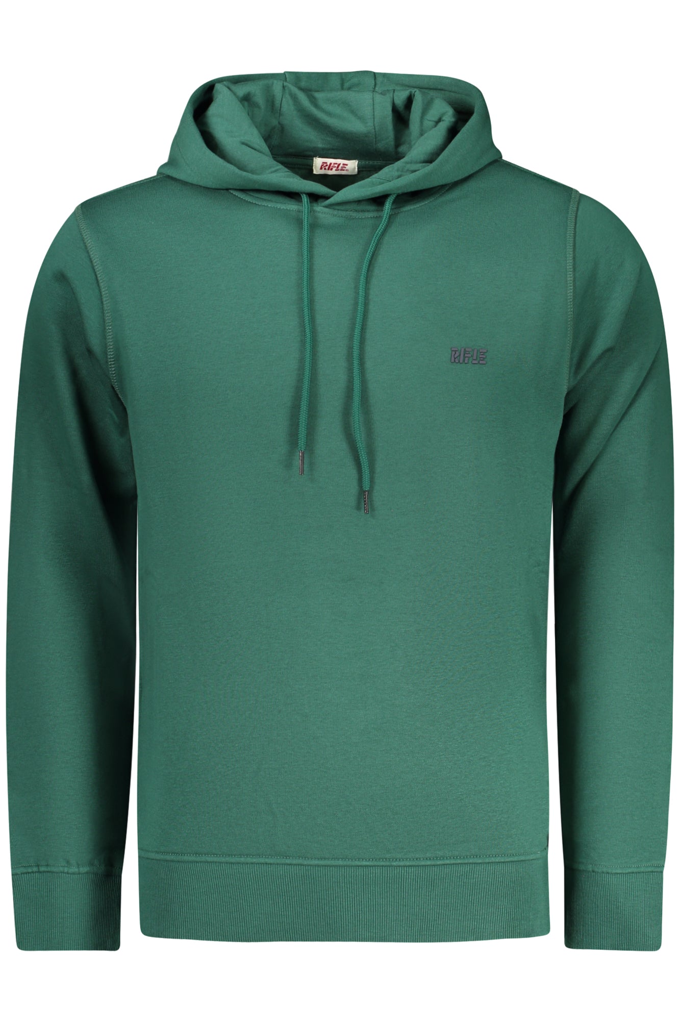 RIFLE Sweatshirt Herren mit Reißverschluss – Weißer Kapuzenpullover für Herbst/Winter Grün