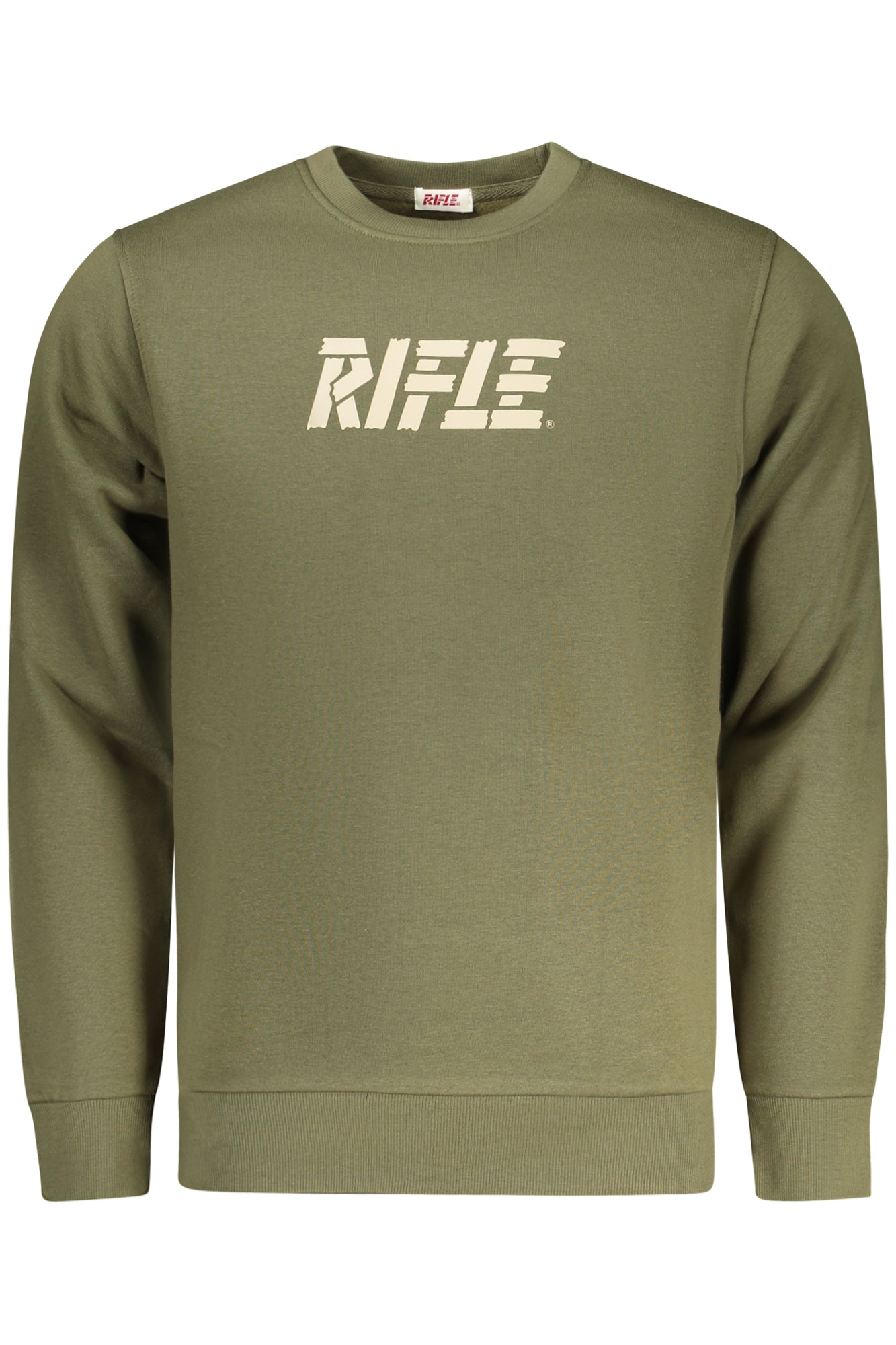 RIFLE Herren-Sweatshirt mit Reißverschluss, grün Hauptbild