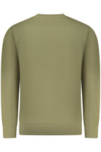 RIFLE Herren-Sweatshirt mit Reißverschluss, grün