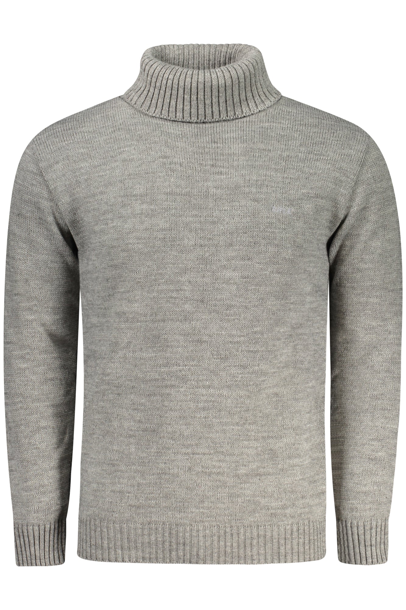 RIFLE Herrenpullover Grau – Italienische Wollmischung für Herbst/Winter | soulluna.de Grau