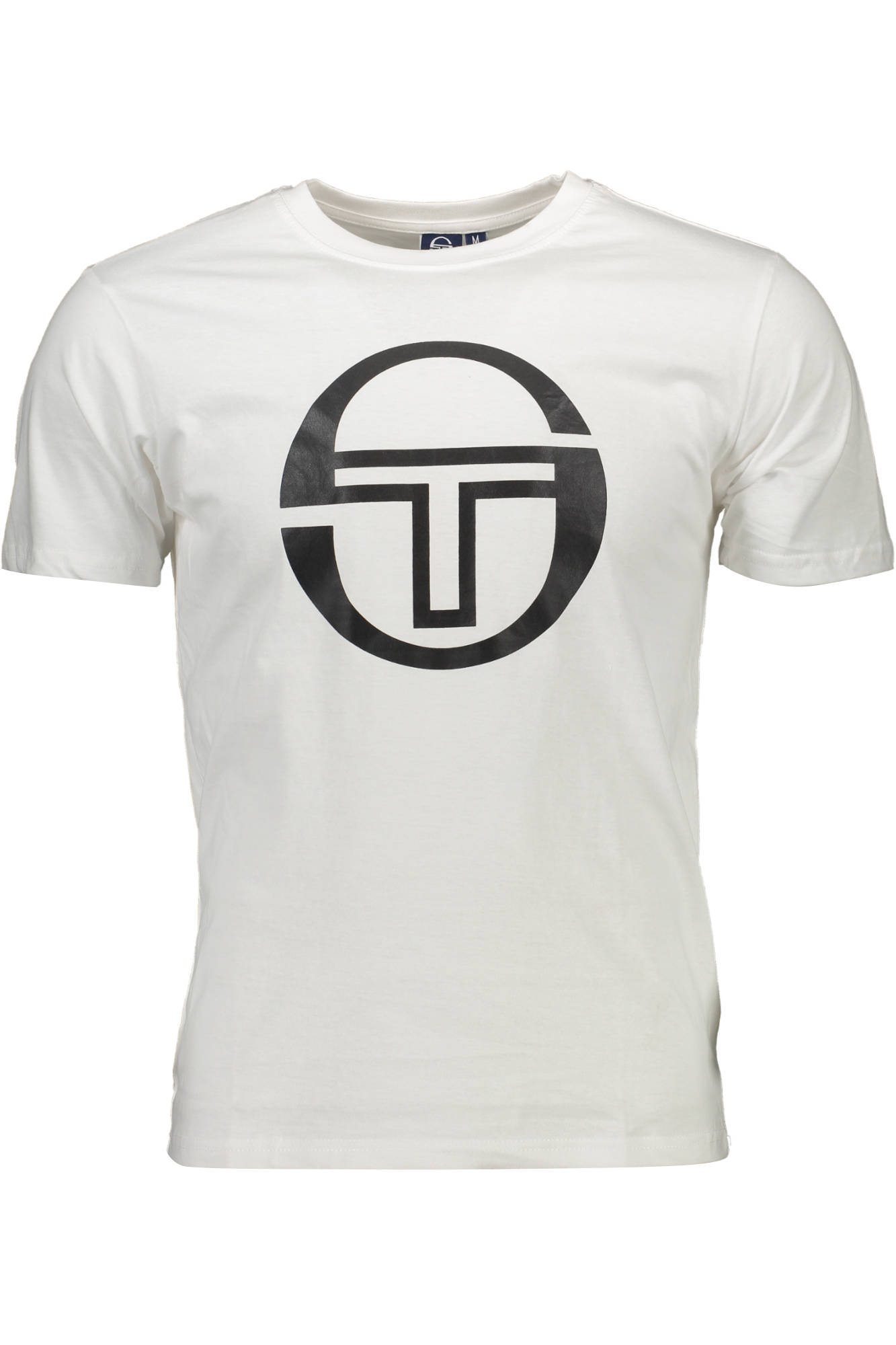 SERGIO TACCHINI Herren T-Shirt Weiss – Kurzarm Basic aus 100% Baumwolle Weiß