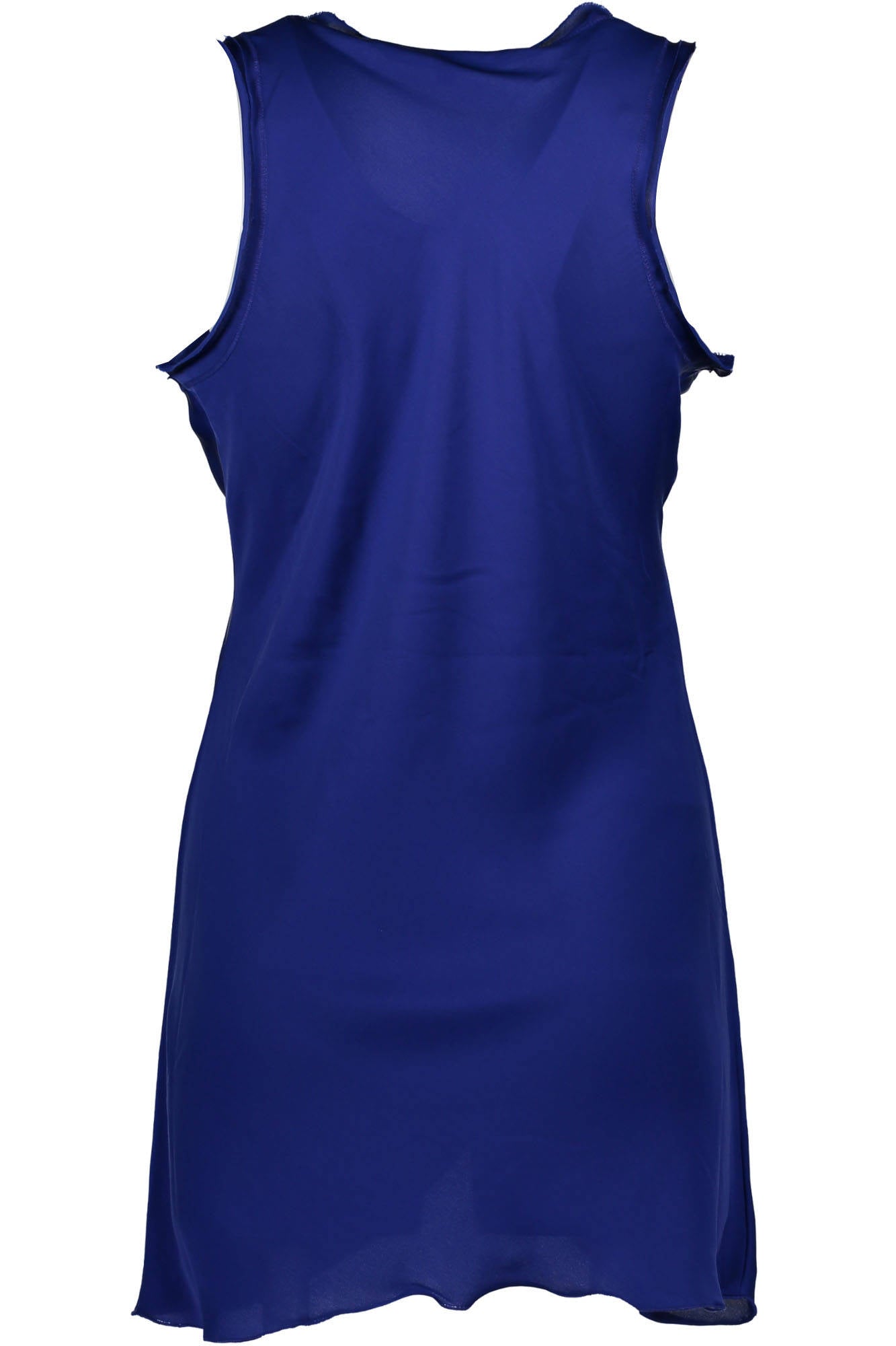 SILVIAN HEACH Blue Frauen Behälter – Breites Schultertank-Top für Damen | Sommer T-Shirt Blau