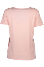 SILVIAN HEACH DAMEN-KURZARM-T-SHIRT ROSA