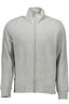 SUPERDRY HERREN-SWEATSHIRT MIT ZIP-UP-DETAILS GRAU