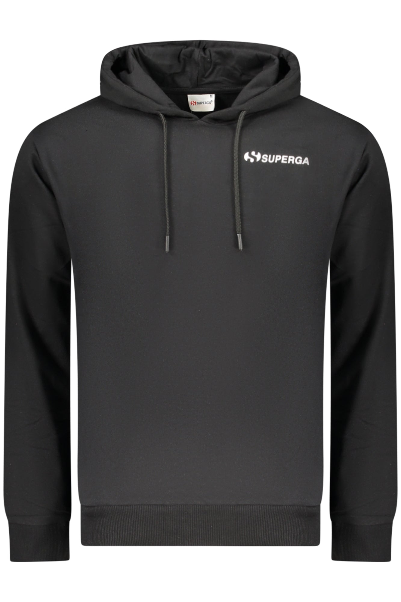 SUPERGA Herren-Sweatshirt mit Reißverschluss – Blauer Hoodie für Freizeit & Alltag Schwarz