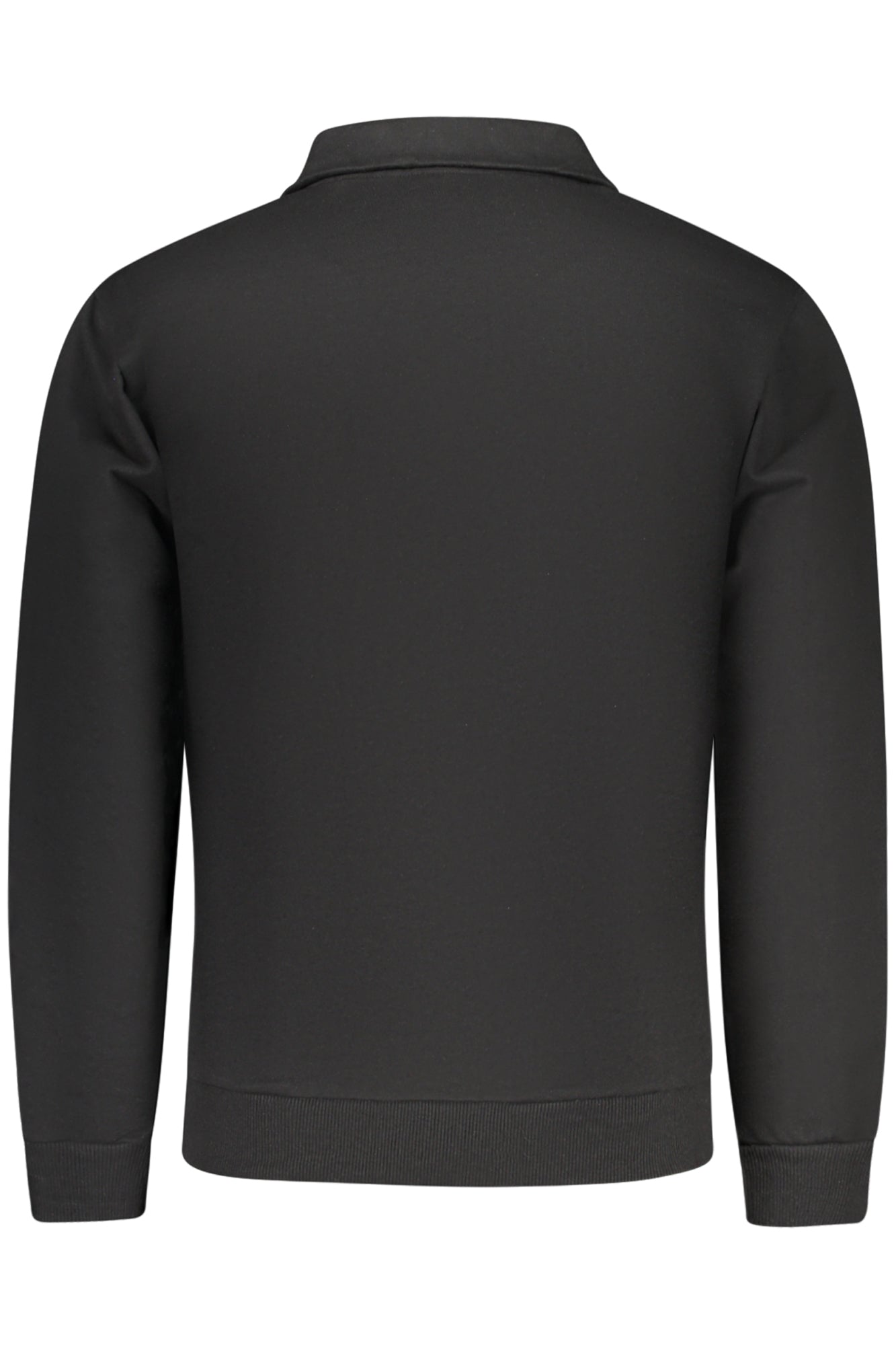 SUPERGA Herren-Sweatshirt mit Reißverschluss – Schwarz | Langlebiges Freizeit-Sweatshirt Schwarz
