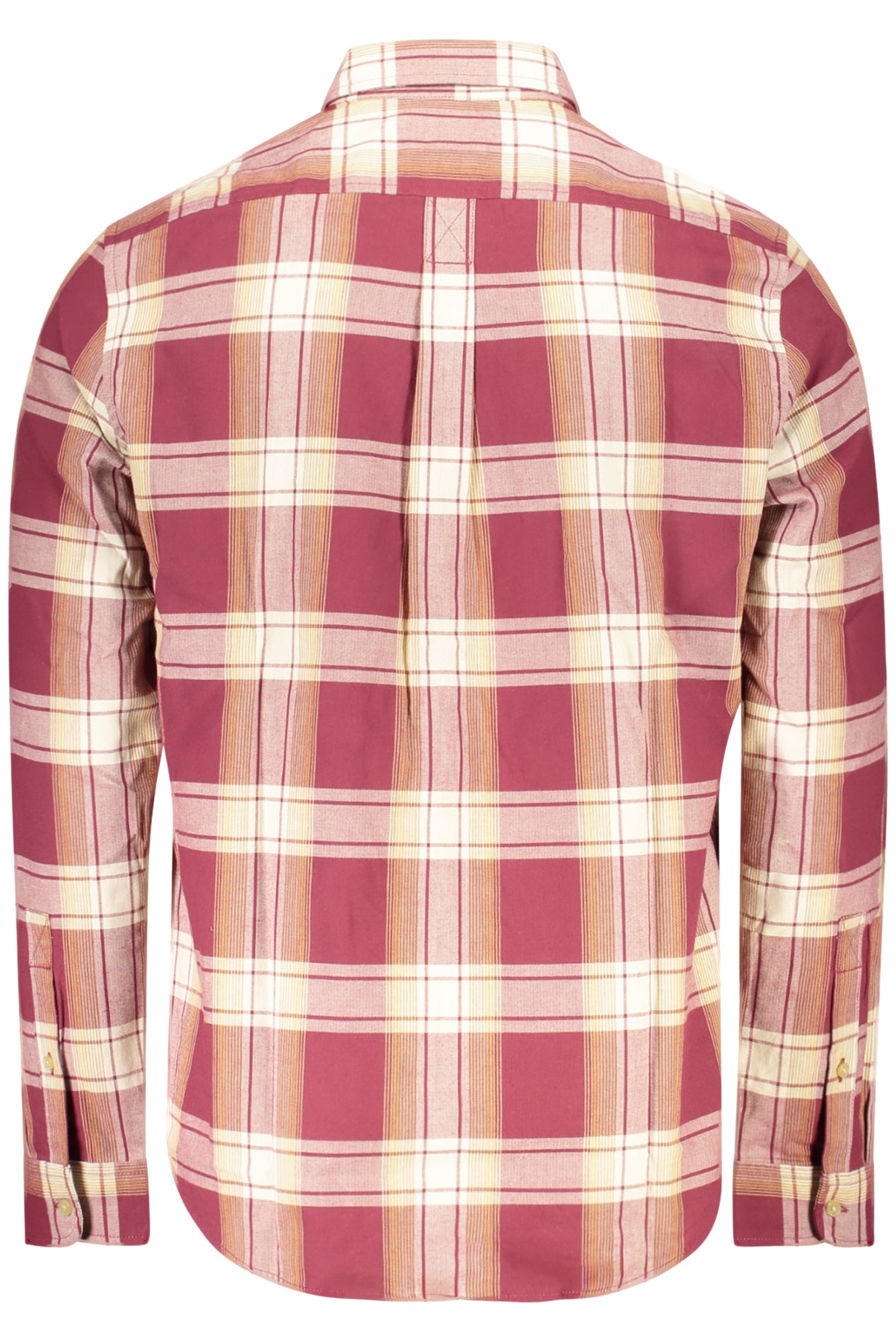 Timberland Herren Langarmhemd Braun – Tartanhemd für Herbst/Winter | soulluna.de Rot