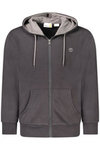 TIMBERLAND HERREN-SWEATSHIRT MIT REISSVERSCHLUSS SCHWARZ