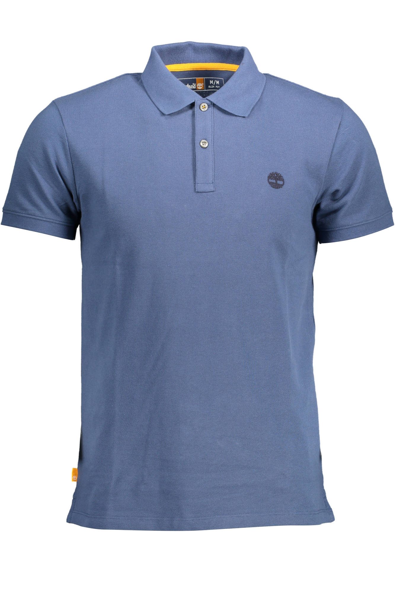 Timberland Poloshirt Herren Blau – Slim Fit Polo Kurzarm aus Baumwolle Blau Hauptbild
