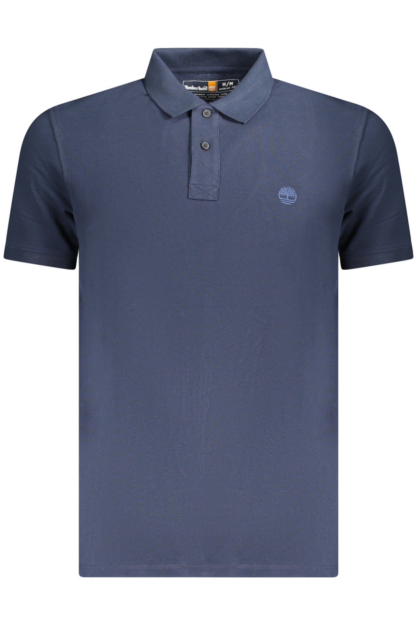Timberland Poloshirt Herren – Kurzarm aus Bio-Baumwolle im Regular Fit Blau