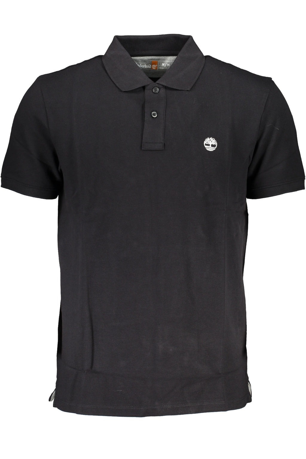 TIMBERLAND SCHWARZES KURZÄRMELIGES POLOSHIRT FÜR HERREN