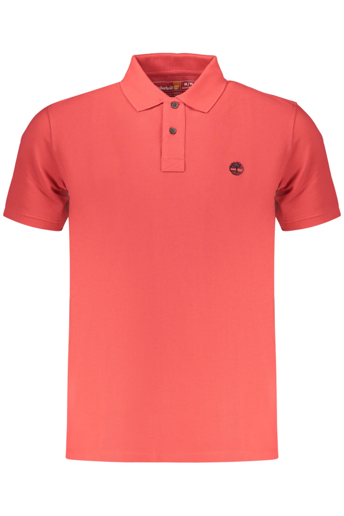 Timberland Poloshirt Herren – Kurzarm aus Bio-Baumwolle im Regular Fit Rot