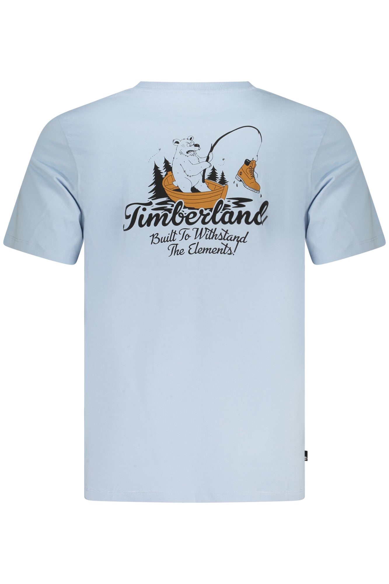 TIMBERLAND Herren T-Shirt – Kurzarm, aus Baumwolle Hellblau