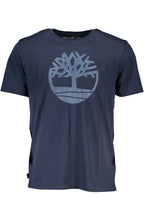 TIMBERLAND HERREN-KURZARM-T-SHIRT BLAU