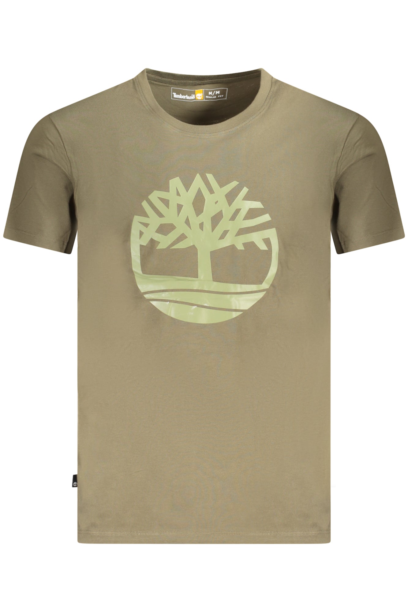 Timberland T-Shirt Herren Grau – Kurzarm-Shirt mit Logo-Print | soulluna.de Grün