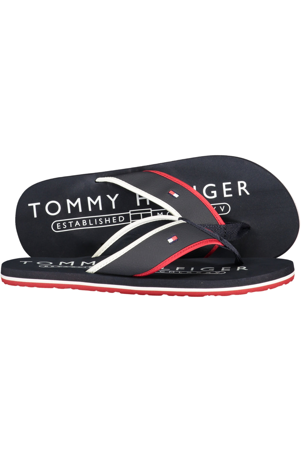 TOMMY HILFIGER HERREN-HAUSSCHUHE, BLAU