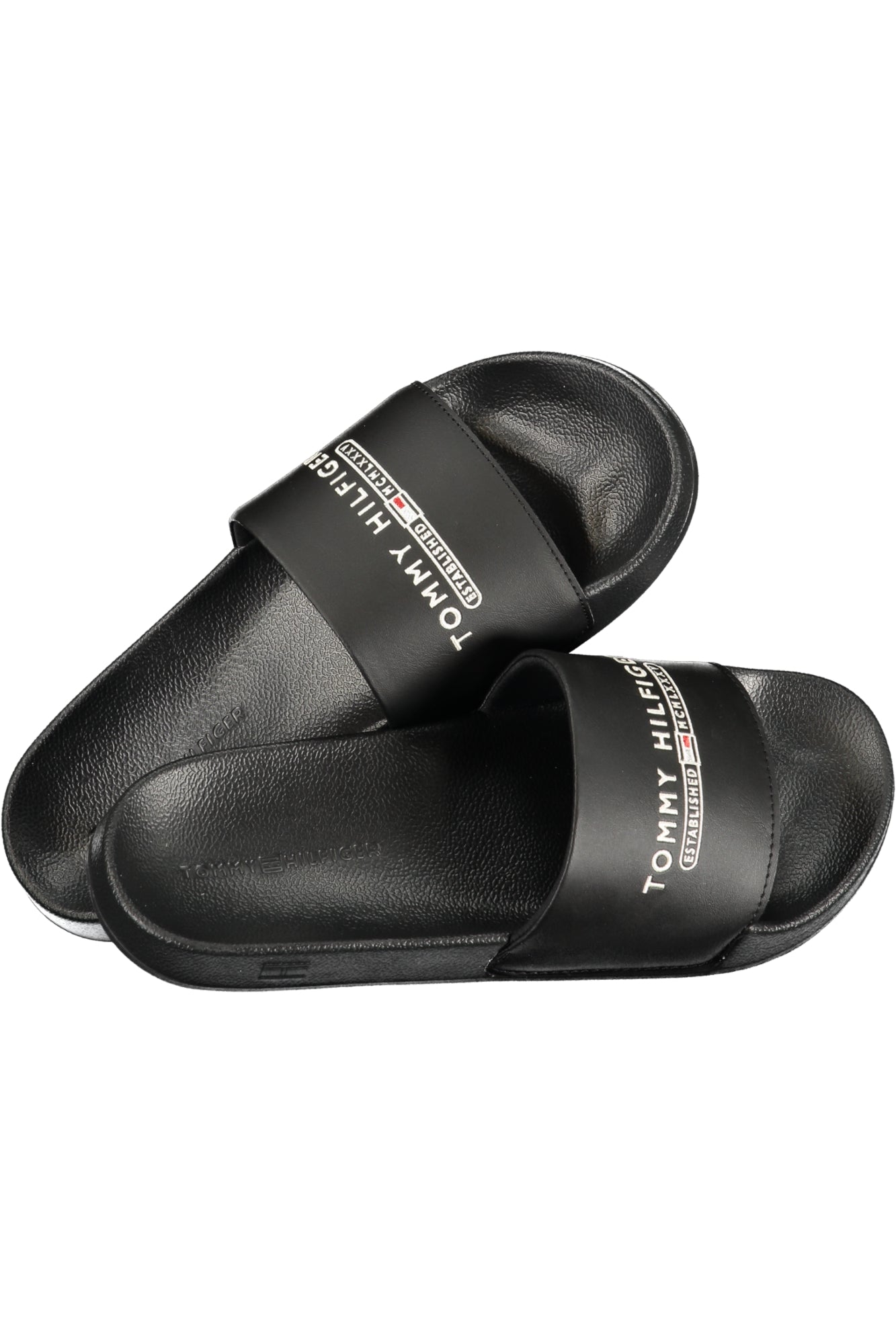 BLACK MEN'S SLIPPERS BY TOMMY HILFIGER Main image