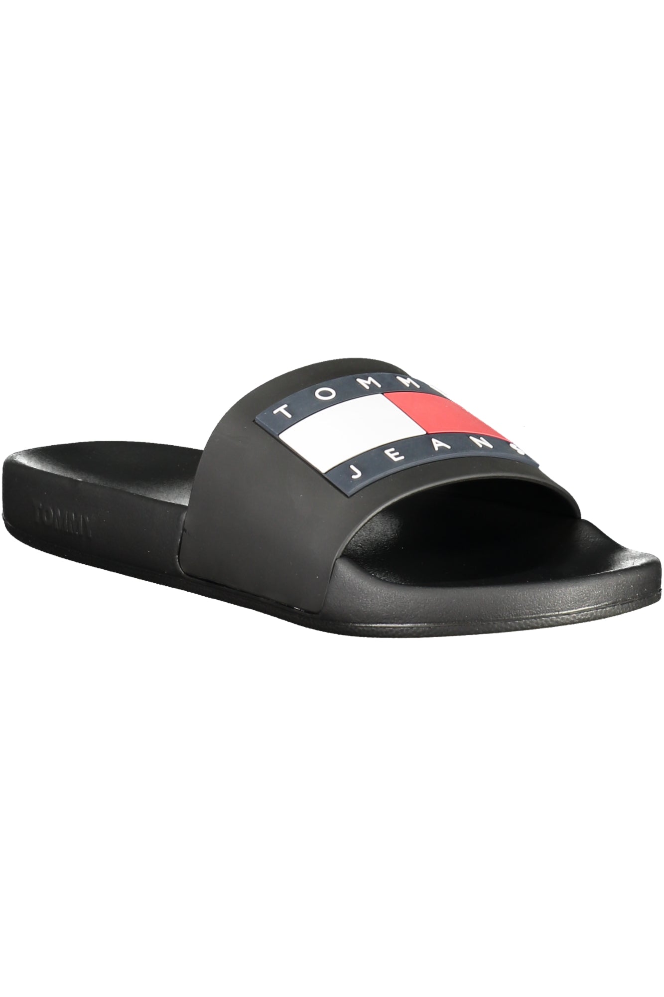 Tommy Hilfiger Herren Slipper Beige – Leichte Freizeitschuhe für Frühling & Sommer Schwarz