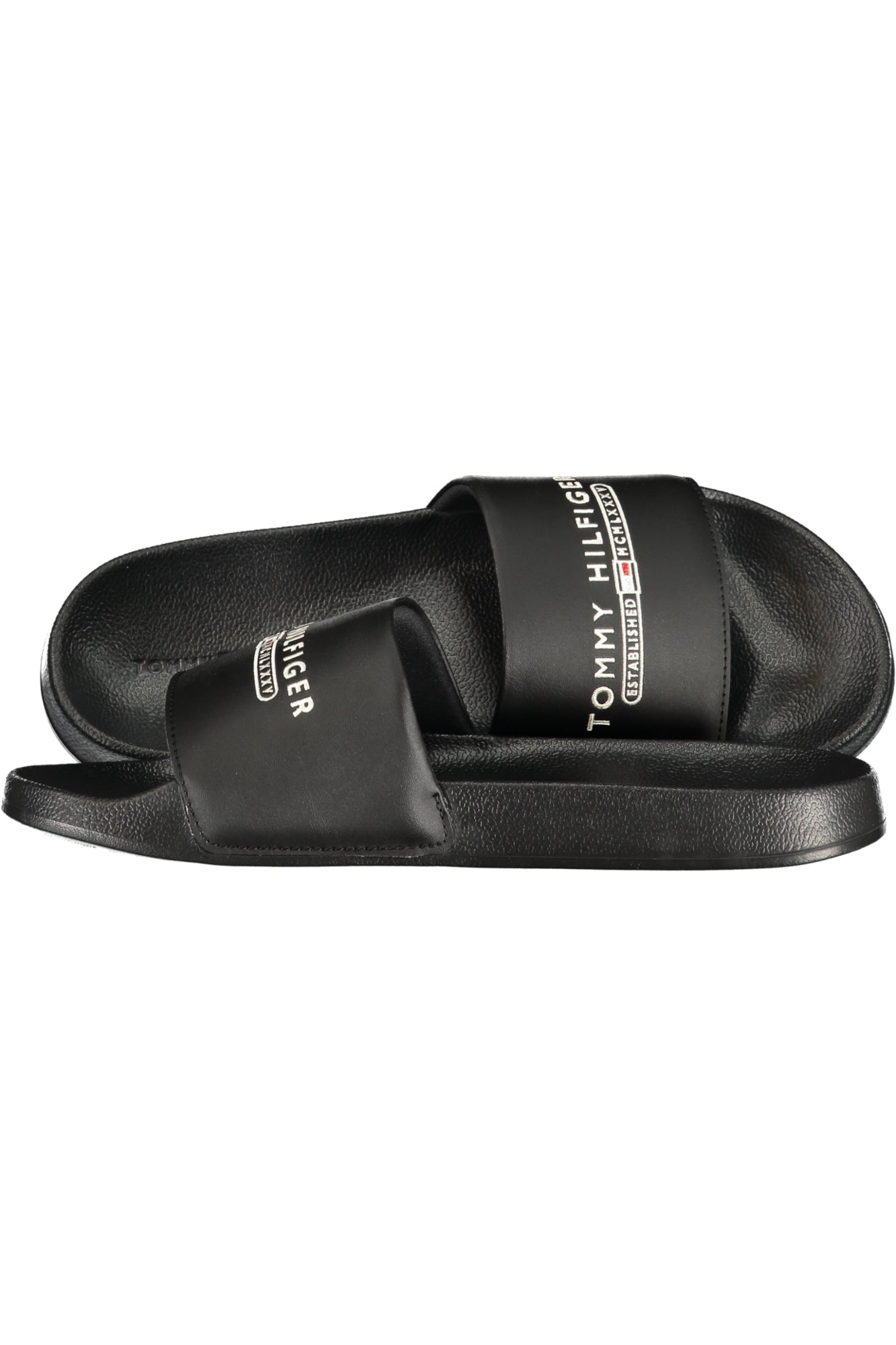 BLACK MEN'S SLIPPERS BY TOMMY HILFIGER