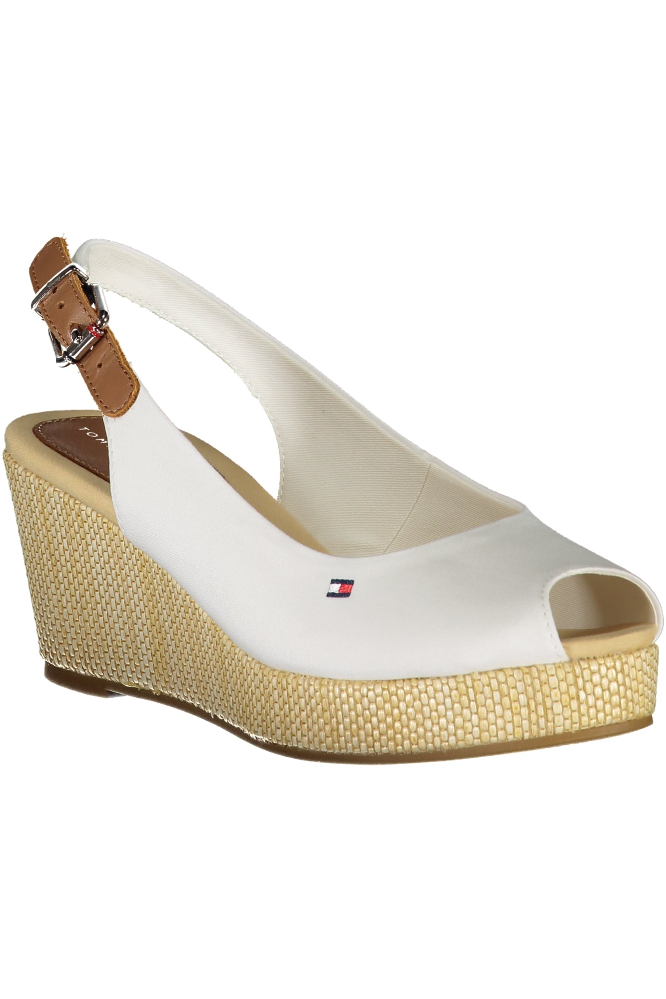 TOMMY HILFIGER WEISSE SANDALENSCHUHE FÜR DAMEN