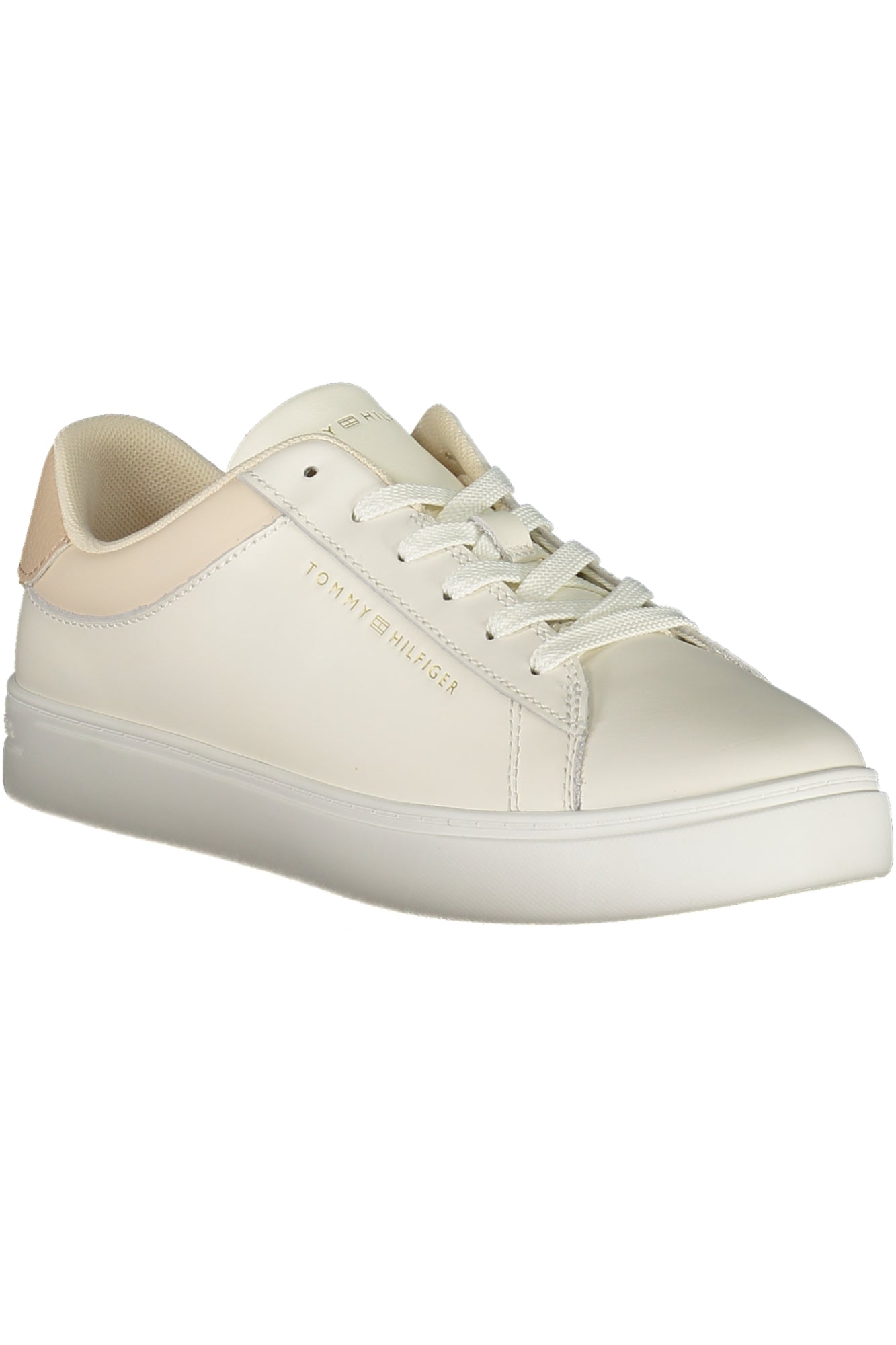 Tommy Hilfiger Damen Sportschuhe Weiss Beige