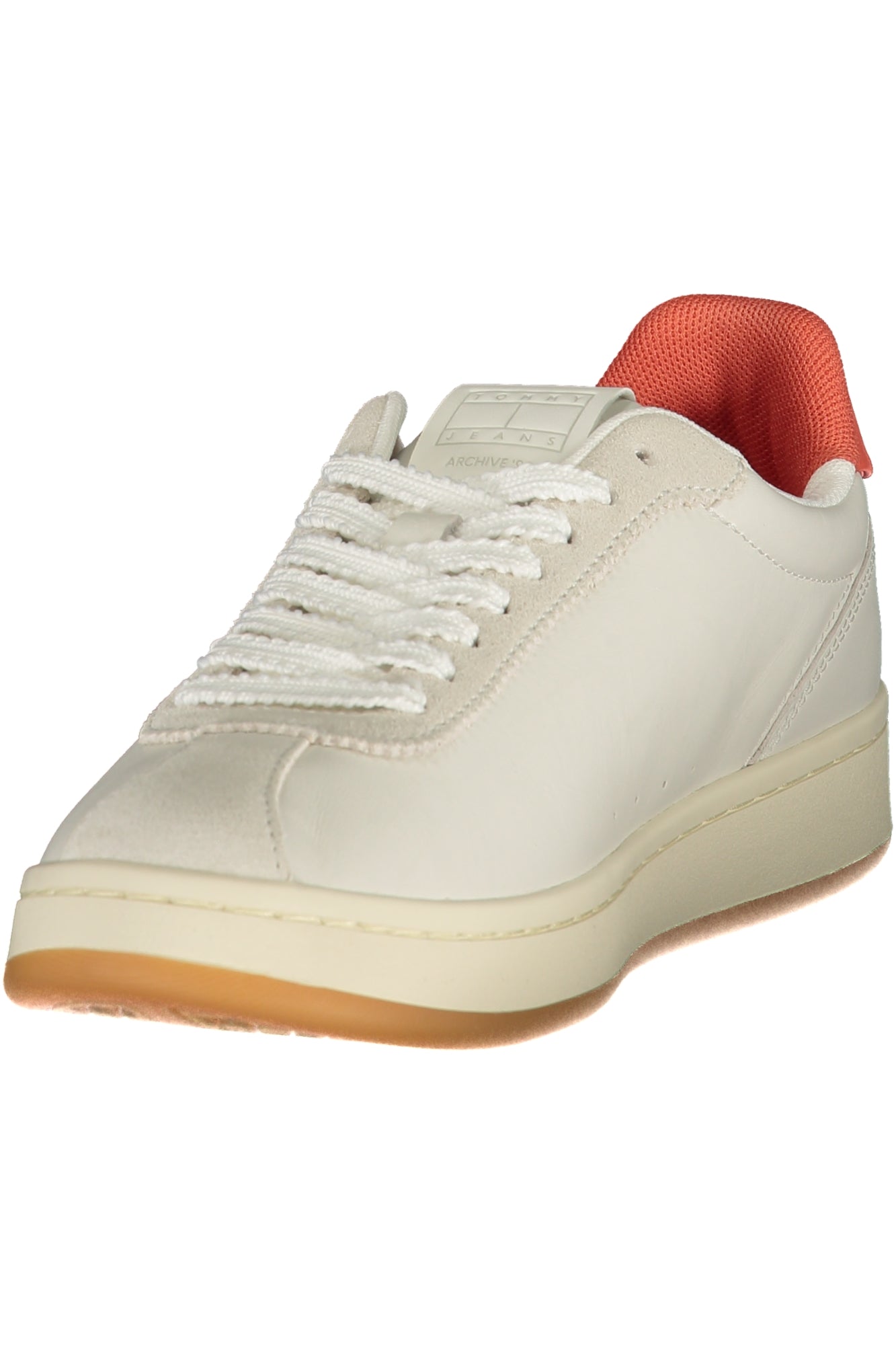 TOMMY HILFIGER Damen Sneaker – Sportschuh mit Schnürsenkeln Beige