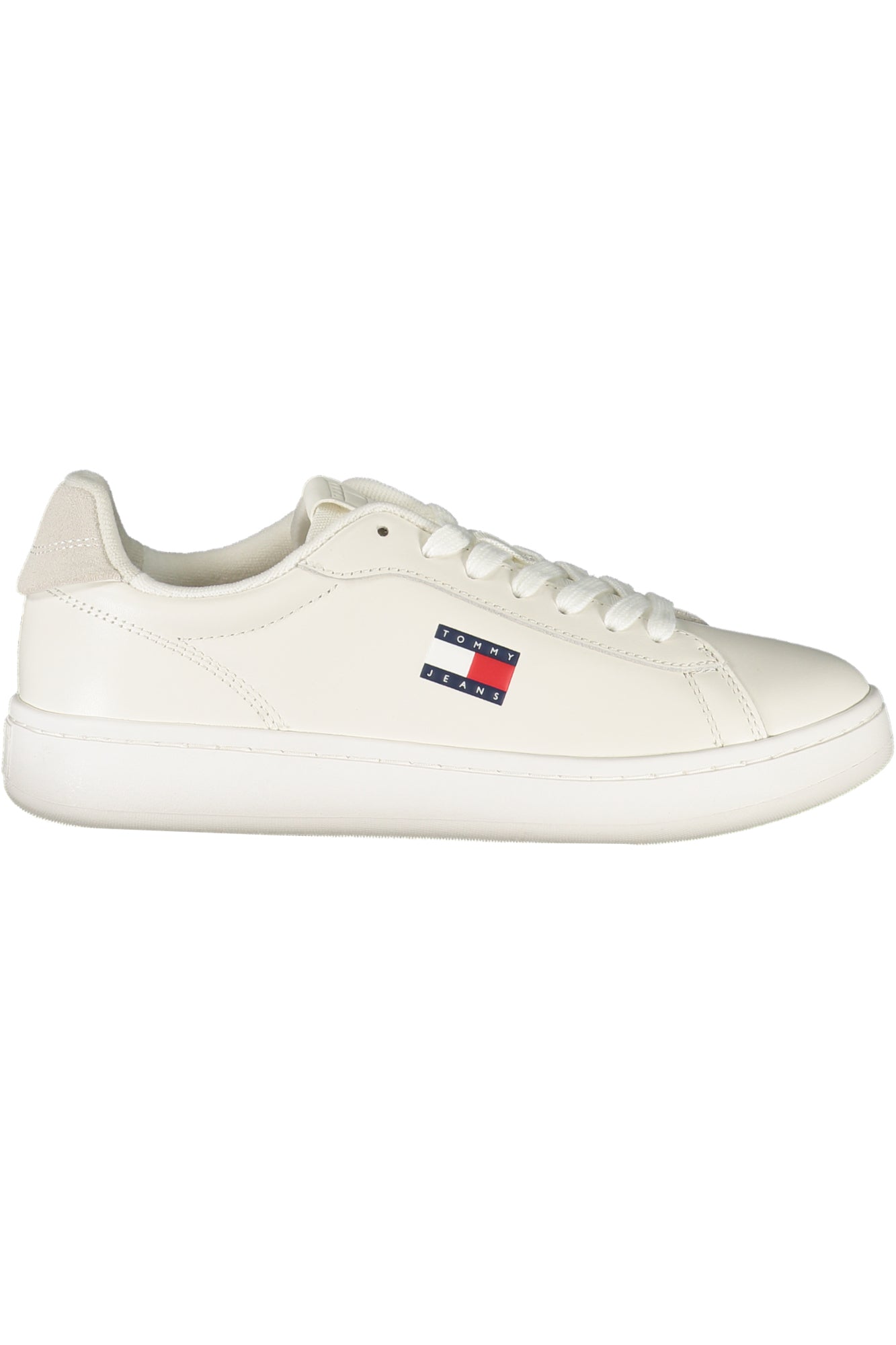 TOMMY HILFIGER Damen Sneaker – Sportschuh mit Schnürsenkel Weiß