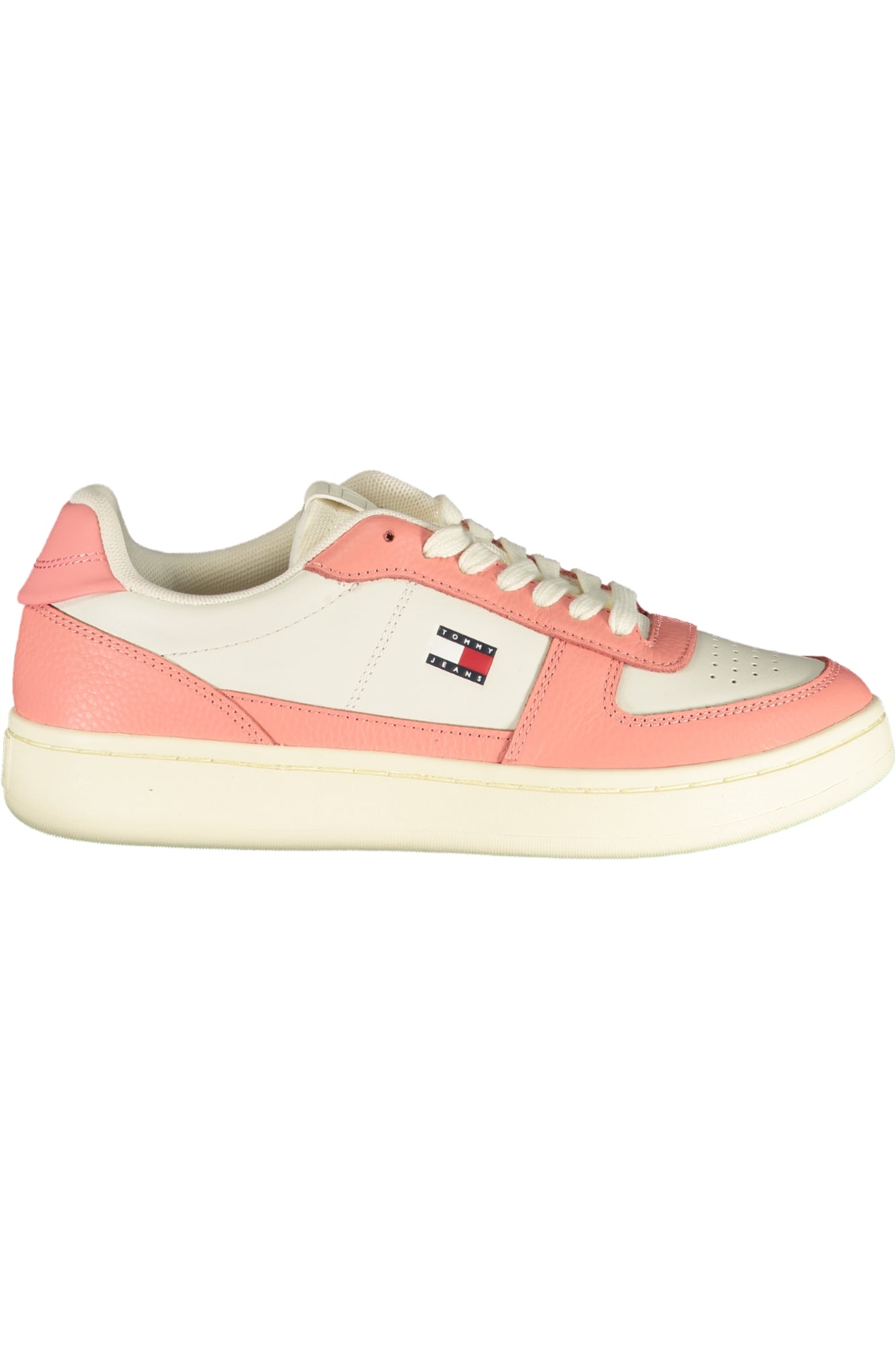 TOMMY HILFIGER Damen Sneaker – Sportschuh mit Schnürsenkeln Weiß