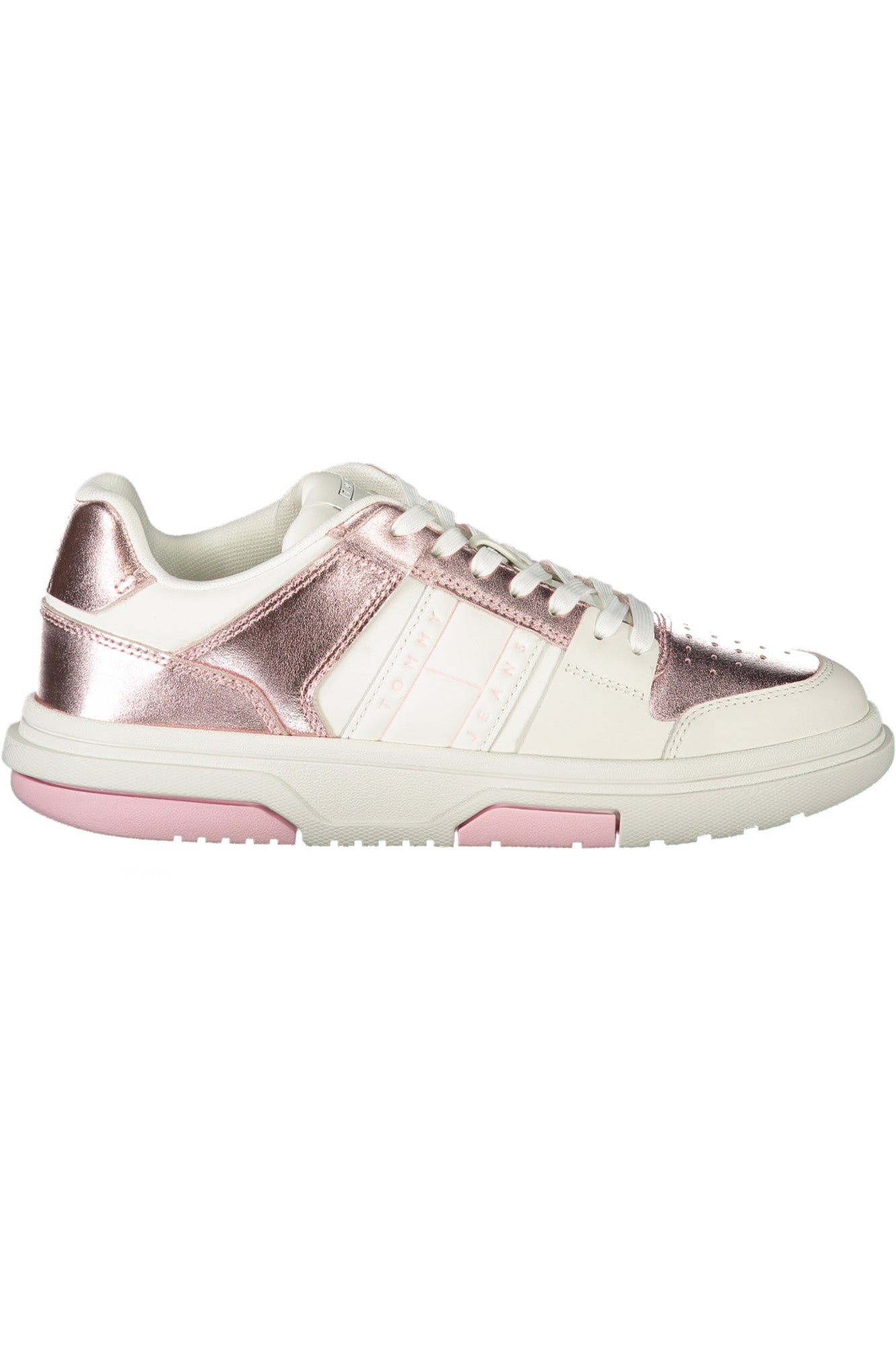 Tommy Hilfiger Damen Sportschuhe Weiss – Bequeme Sneaker für Herbst/Winter Weiß Hauptbild