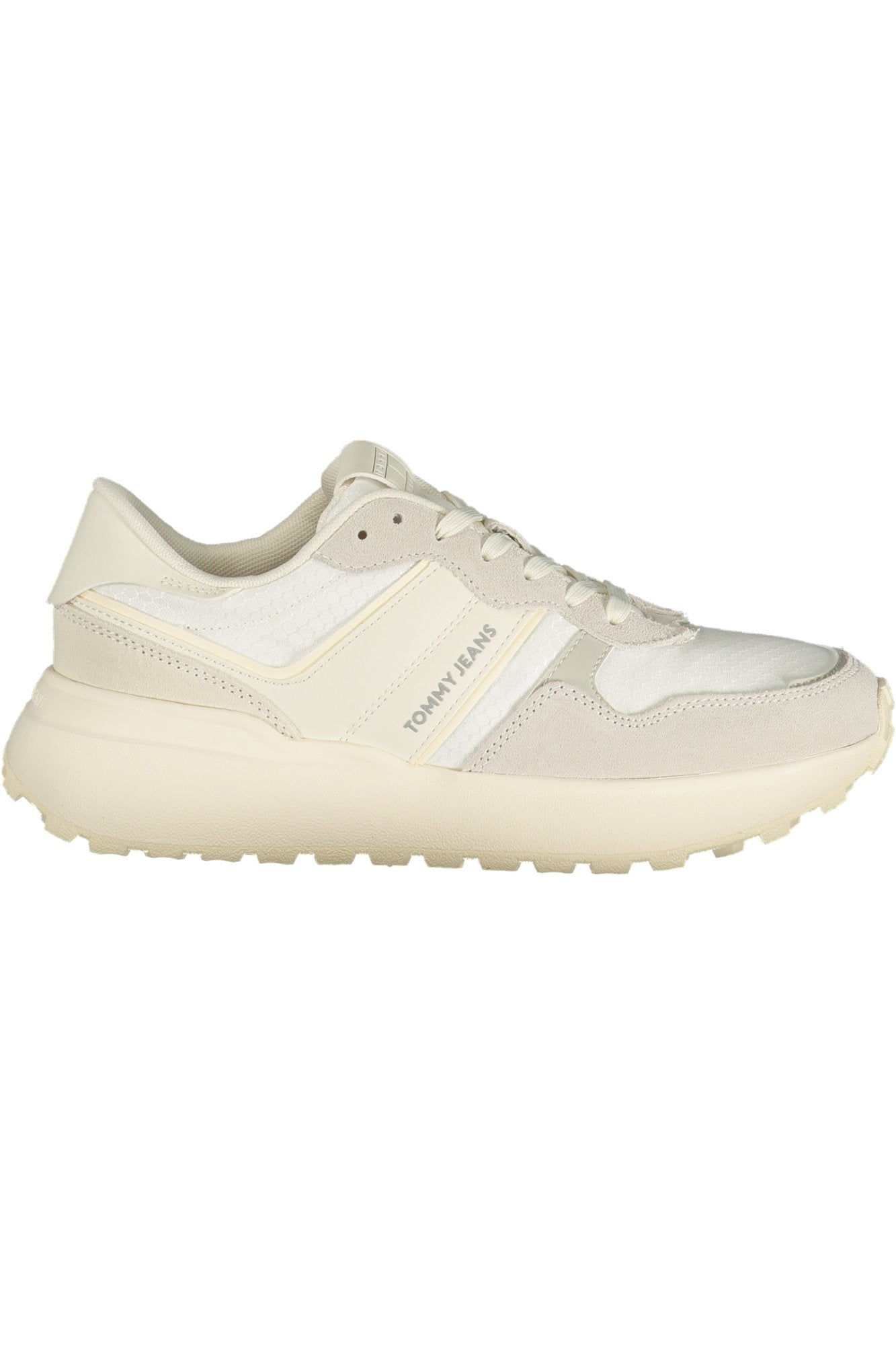 TOMMY HILFIGER Sneaker Damen – Weiße Sportschuhe mit recyceltem Material Weiß