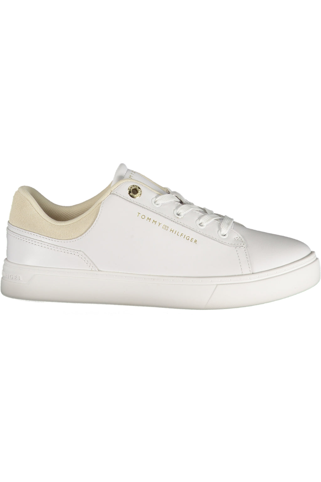 White women's sports shoes by Tommy Hilfiger