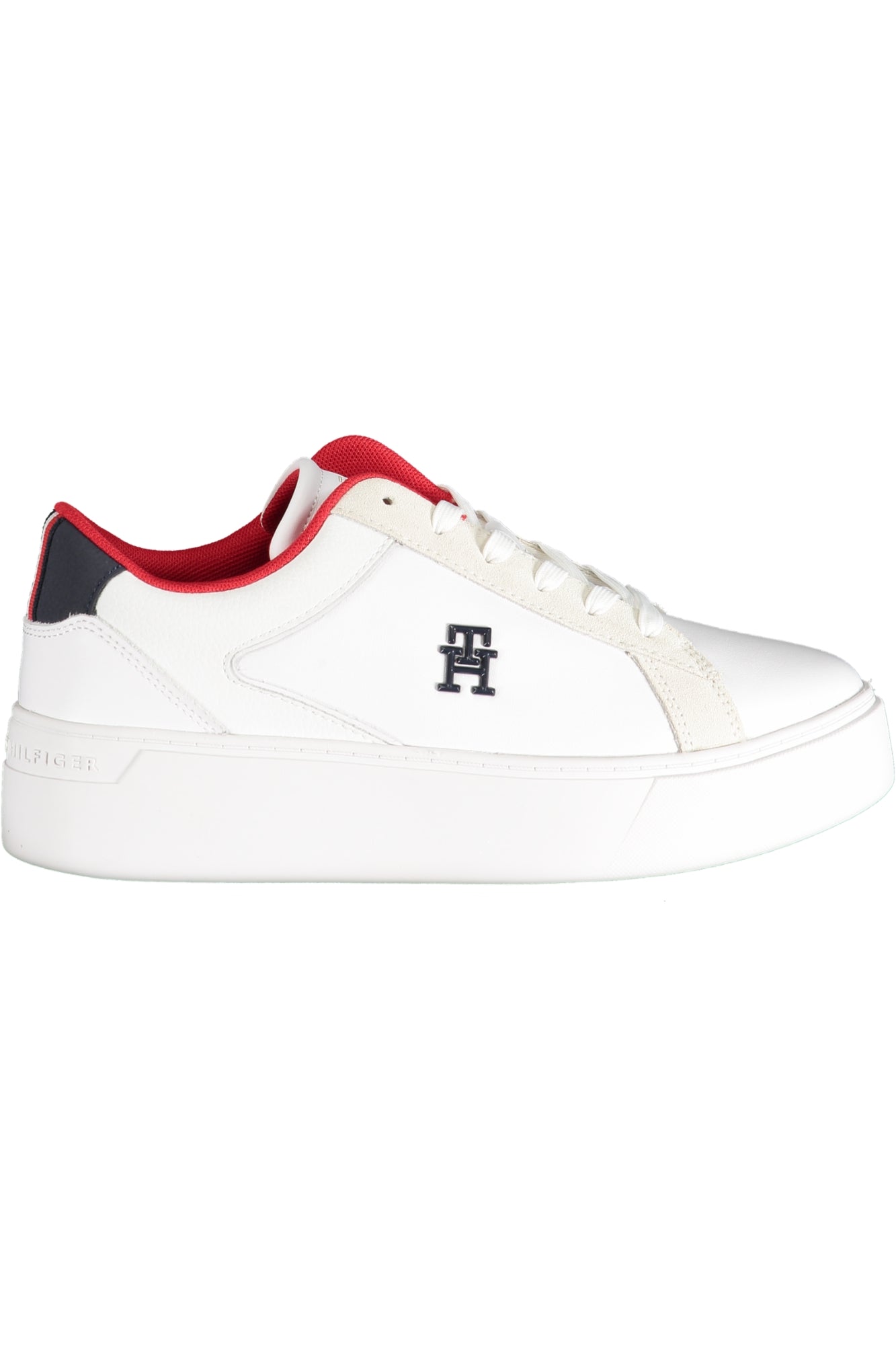 Tommy Hilfiger Weisse Sportschuhe Für Damen Weiß