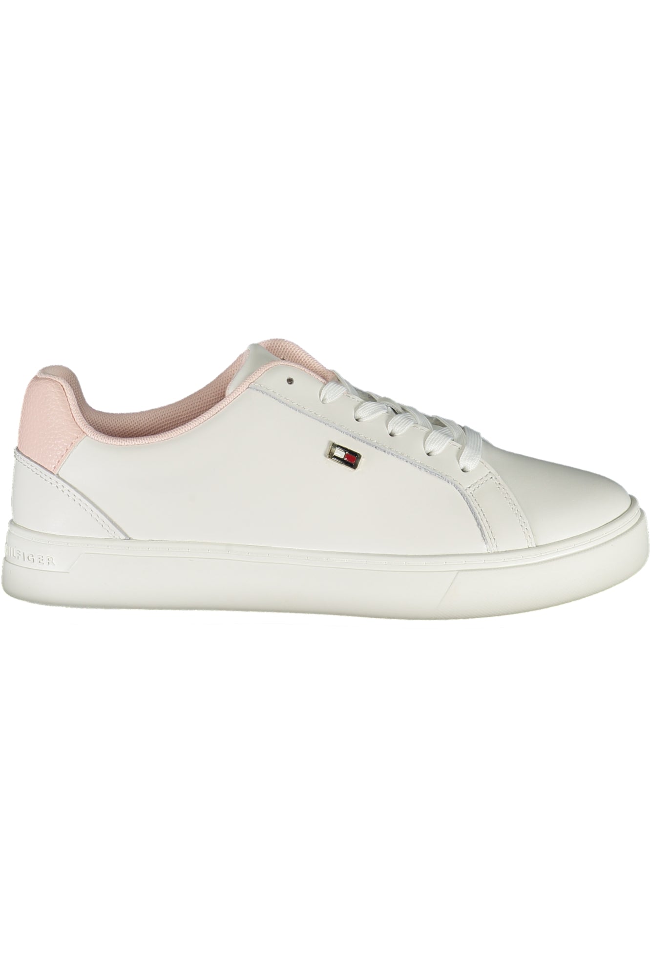 TOMMY HILFIGER WHITE WOMEN'S SPORTS SHOES