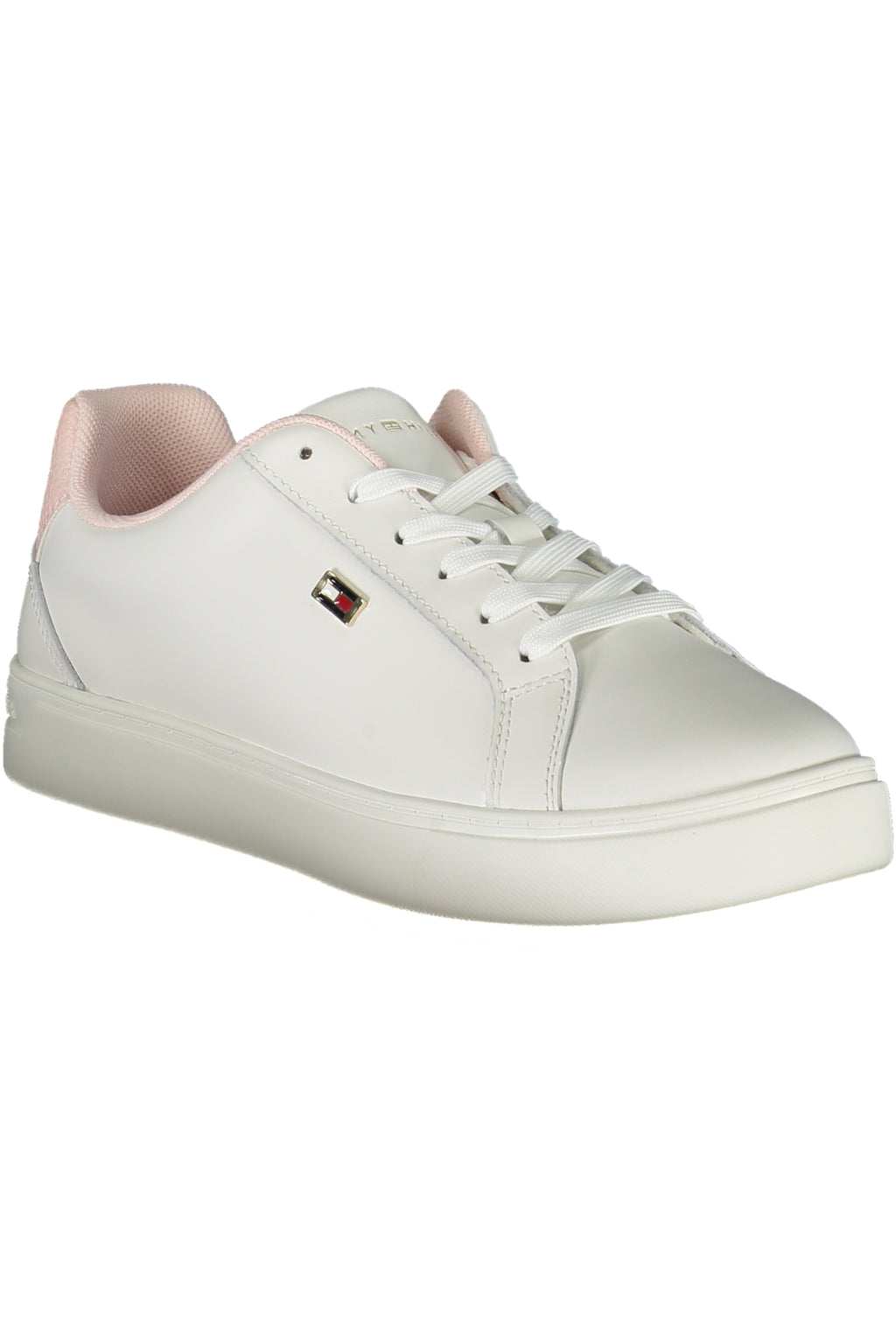 TOMMY HILFIGER WHITE WOMEN'S SPORTS SHOES
