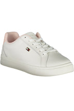 TOMMY HILFIGER WHITE WOMEN'S SPORTS SHOES