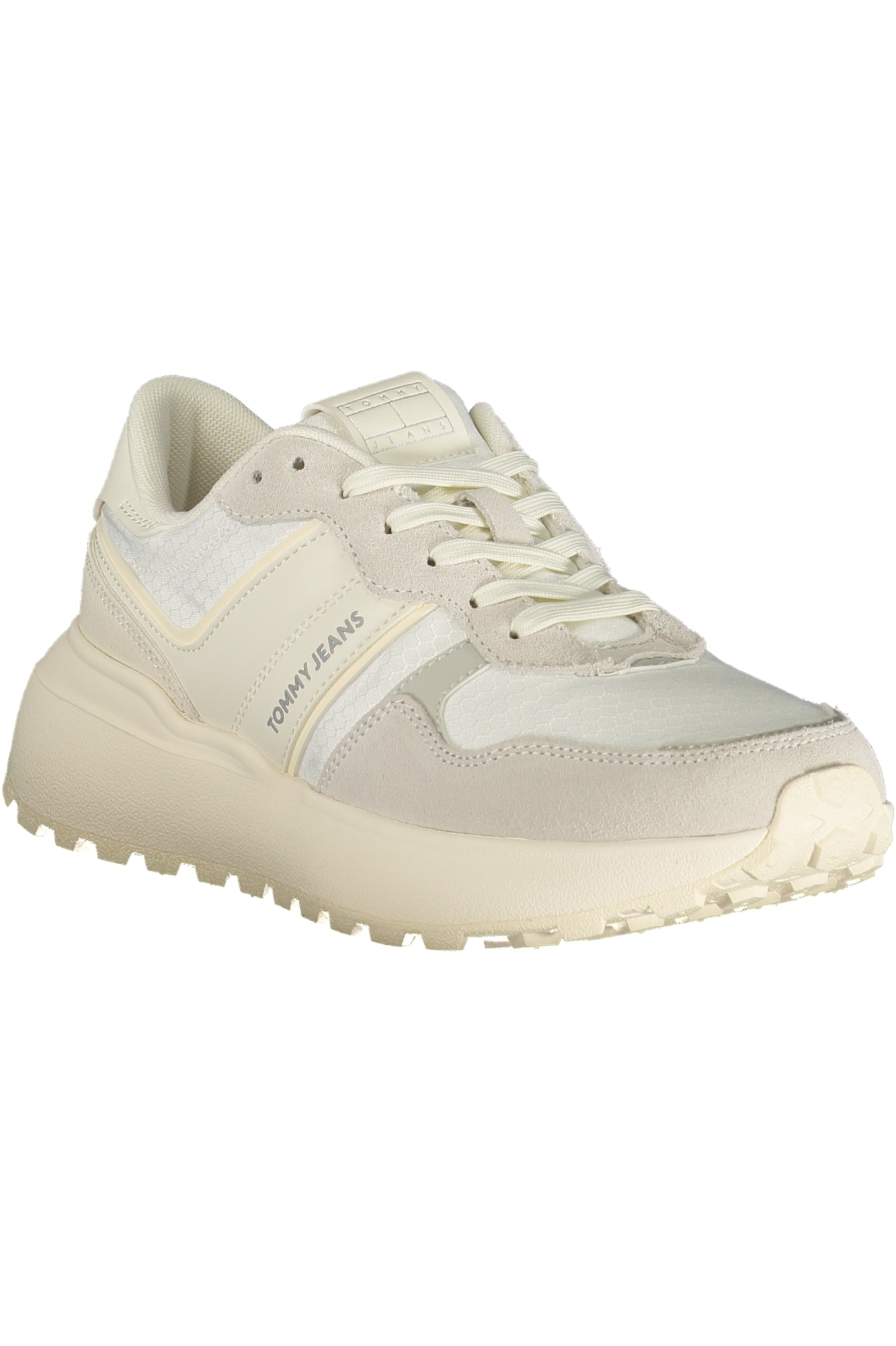 TOMMY HILFIGER Sneaker Damen – Weiße Sportschuhe mit recyceltem Material Weiß