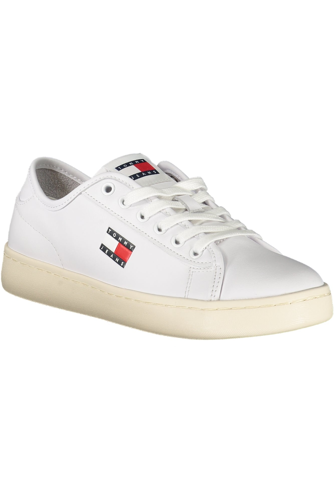 Tommy Hilfiger Damen Sneaker – Schwarze Sportschuhe für Herbst/Winter Weiß