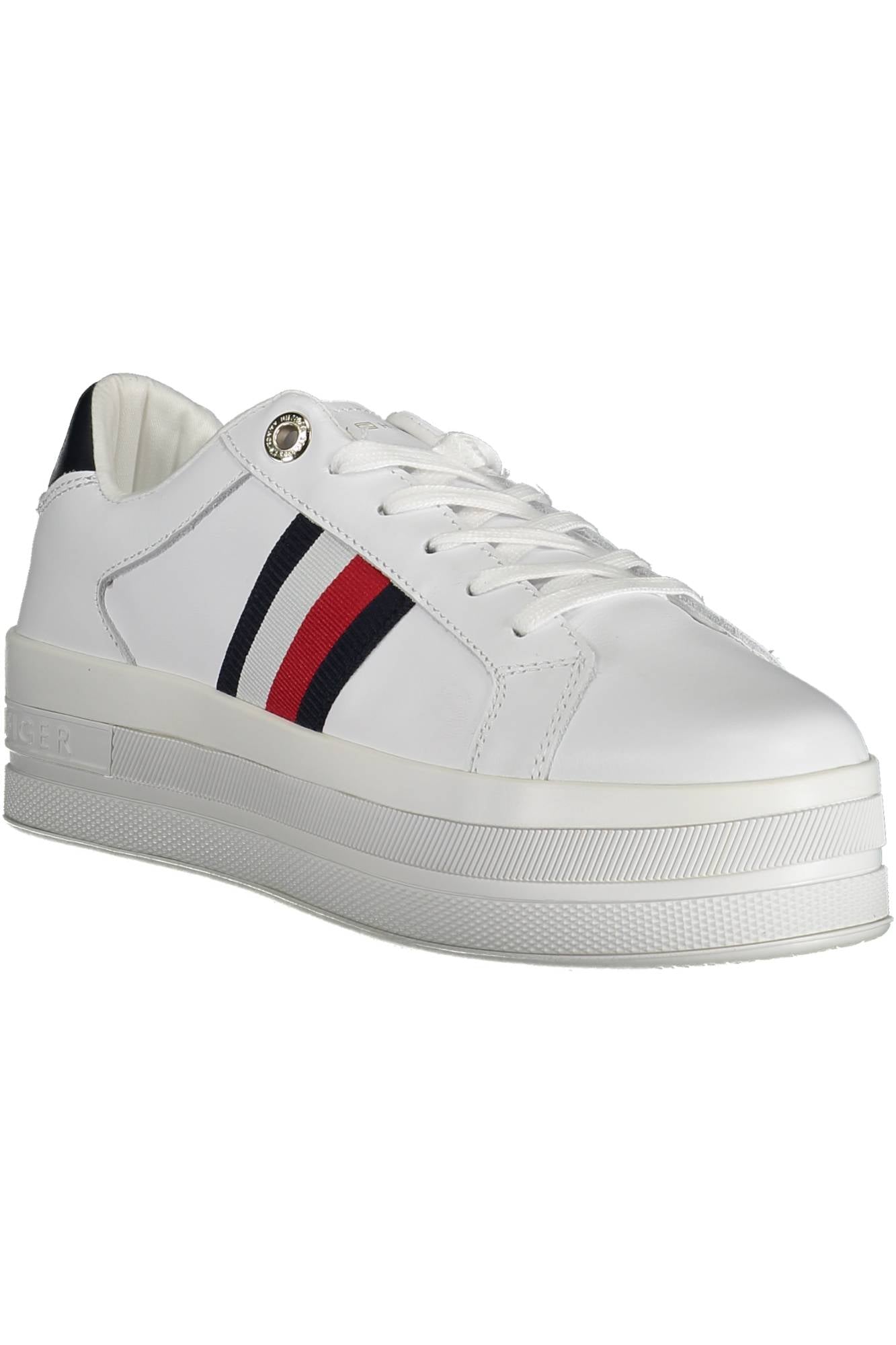 TOMMY HILFIGER DAMENWEIßE SPORTSCHUHE