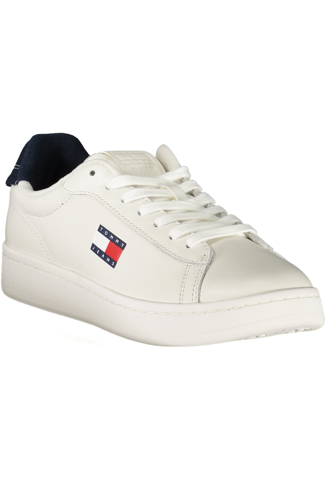 TOMMY HILFIGER Damen Sneaker – Sportschuh mit Schnürsenkel Weiß